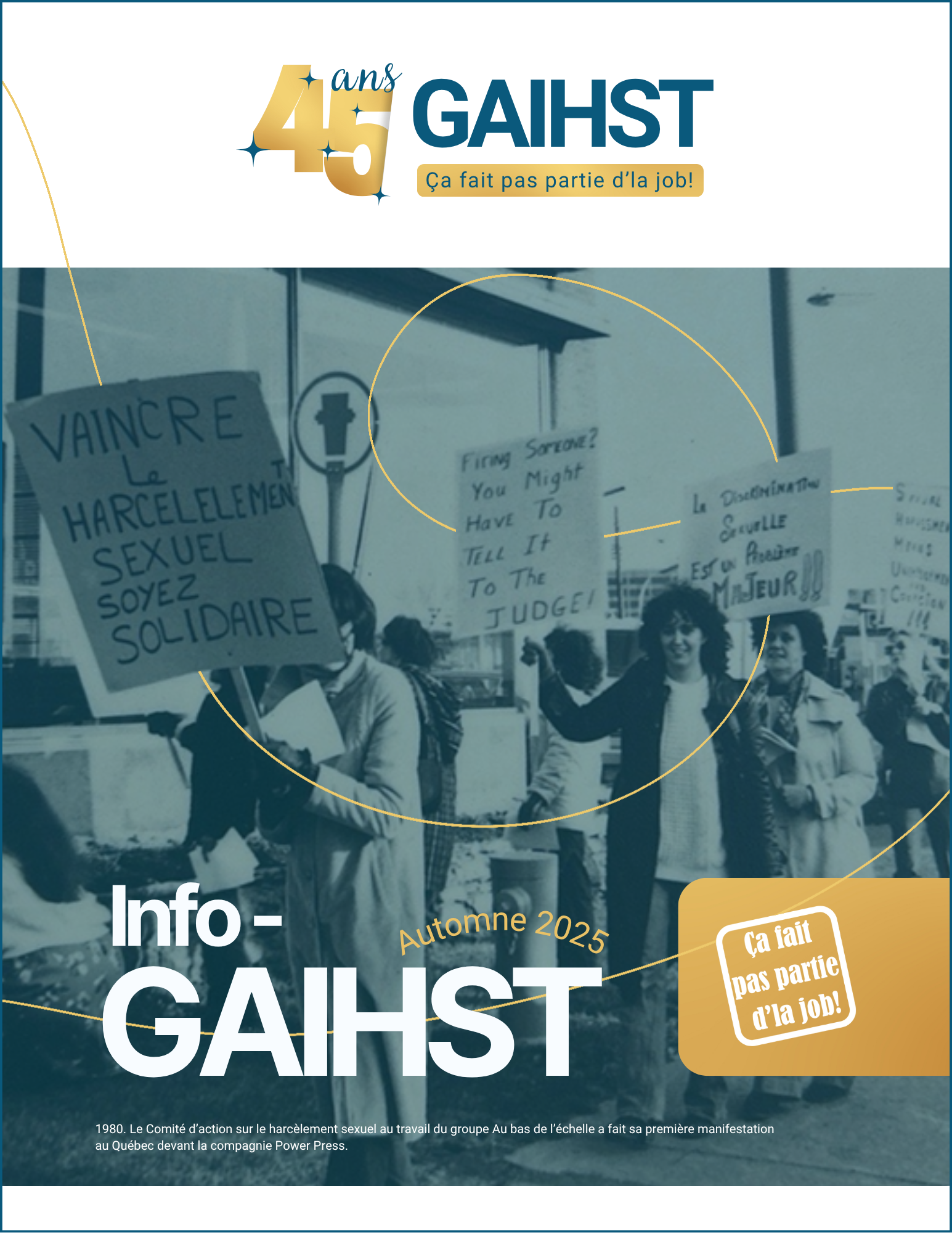Couverture Info-GAIHST - Automne 2025
