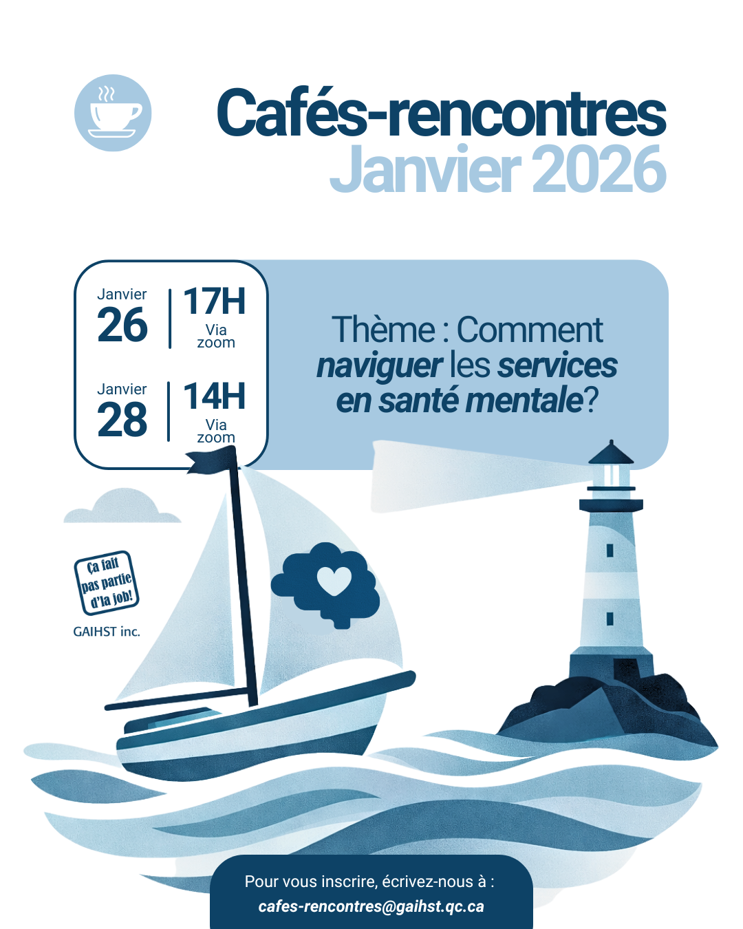 Affiche café-rencontres - Janvier 2026