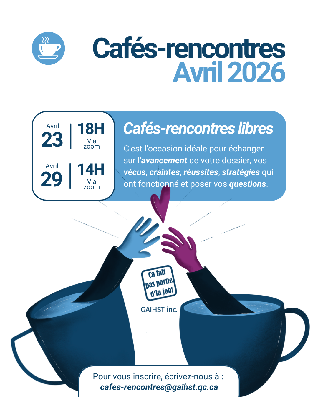 Affiche café-rencontre - avril 2026