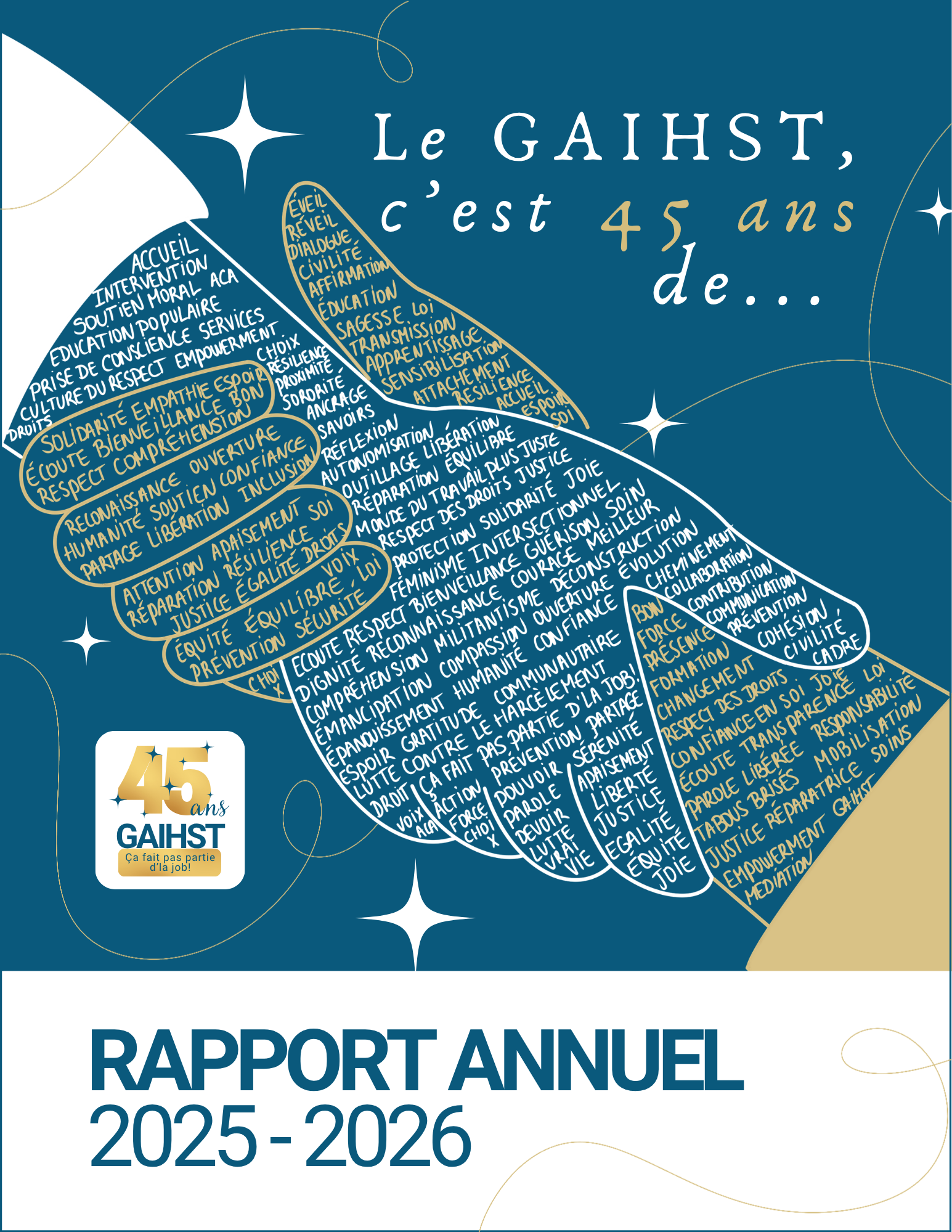 Couverture du rapport annuel 2025-2026